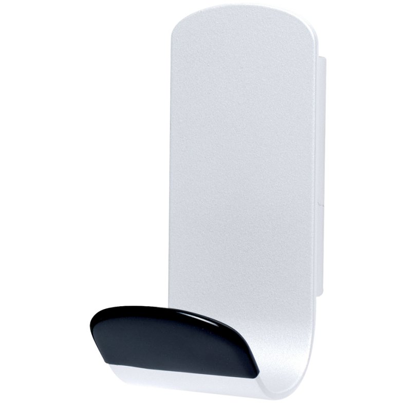 UNiLUX kledinghaakjes STEELY, magnetisch, zwart, 12 kg draagkracht
